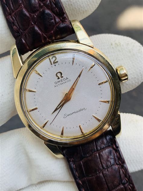 mens gold omega watches|men's automatic wrist watches gold.